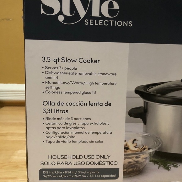 3.5 qt Slow Cooker - Picture 3 of 3